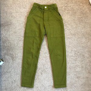 Big Bud Press Olive Green Pencil Pants